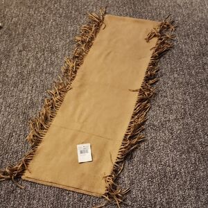 V. FRAAS Camel 100% Acrylic Scarf length 60 In And Width 9 In
